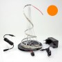 Bande led orange de 5 mètres avec interrupteur et alimentation secteur