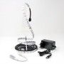 Kit ruban LED RGB 30LED/m IP20 2m50 mini contrôleur manuel 220V