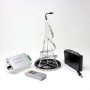 Kit ruban LED RGB 60LED/m IP20 2m50 capteur son avec boitier piles