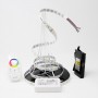 Kit ruban LED RGB+W sur batterie 60LED/m 2m50 avec contrôleur RF