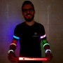 Pack de 7 Bracelets lumineux LED étanches pour sortie sportive