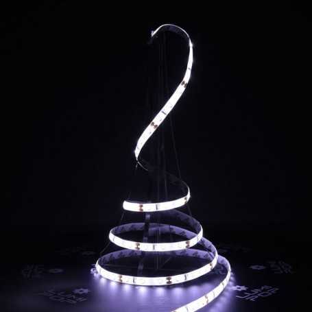 Ruban LED blanc froid 12V 60LED/m étanche 5m PREMIUM