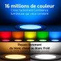 Spot LED encastrable pour cuisine 6W à changement de couleurs