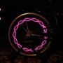 Bouchon de valve lumineux avec animations