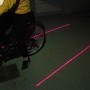 Laser de chaque côté de votre vélo pour distance de sécurité