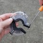 Installation du disque lumineux pour vélo