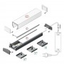 Profilé LED aluminium SURFACE XL NOIR de 1m au détail