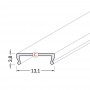 Diffuseur transparent de 1m à clipser de TYPE C