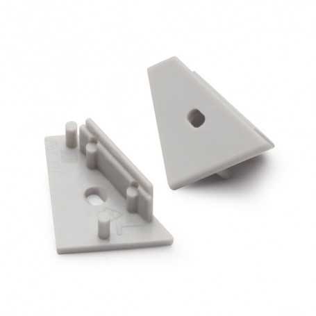 Bouchons de terminaison pour profilé LED CORNER XL