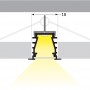 Support spécial PLACO pour profilé LED DEEP de TYPE X-2