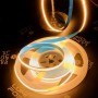 KIT ruban LED COB 220V 5m blanc SUPER chaud haute luminosité sans points PREMIUM