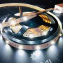 KIT ruban LED RGB+CCT 220V 5m multicolore et blanc variable