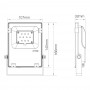 Projecteur LED connecté étanche RGB+CCT 10W 220V Mi-Light (MiBOXER)