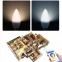 Ampoule LED connectée RGB+CCT E14 4W Mi-Light (MiBOXER)