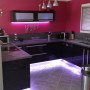 Rouleau led RGB avec contrôleur tactile multizone. Kit de 2m