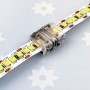 Branchement du ruban LED sur le raccord rapide étanche