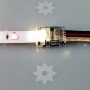  Ruban LED allumé avec le raccord RGB+CCT rapide étanche