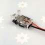 Branchement des fils sur le raccord rapide étanche 10mm