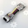 Raccord rapide ruban LED étanche RGBCCT 12mm vers fil électrique QuickLED