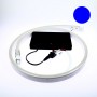 Kit led néon flex piles bleu de 1 à 5m. Nomade avec bouton on/off
