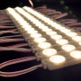Chainette de 20 modules 3 LED de 0,72W blanc chaud 3000K étanche 12V