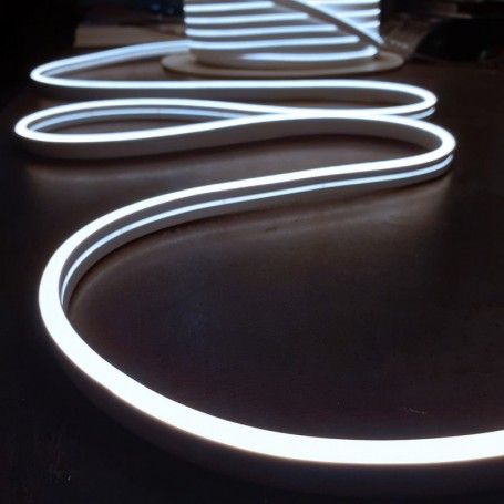 Néon LED Silicone 24V blanc froid