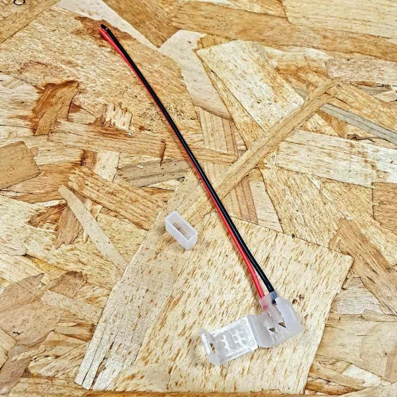 Kit de connexion pour néon LED silicone 24V 120LED/m sécable tous les 5cm