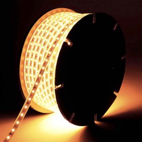 Ruban LED 220V direct blanc chaud