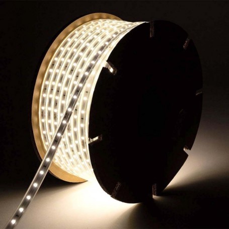 Ruban LED 220V sans transfo blanc neutre de 10m