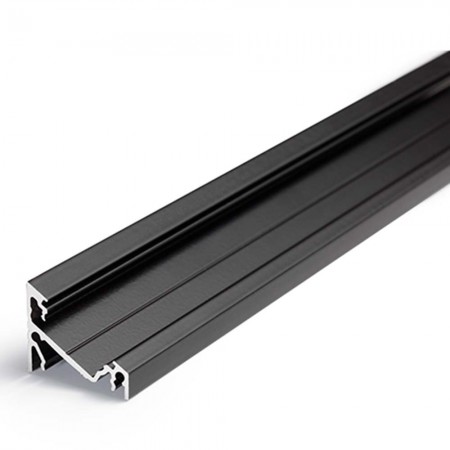 Profilé LED aluminium CORNER XL Noir de 1m au détail