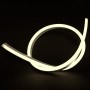 Néon led flexible blanc chaud sur batterie