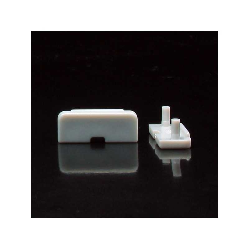 Bouchons de terminaison pour profilé LED SURFACE L (x2)