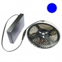Kit ruban led flexible bleu avec boîtier piles