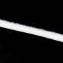 Bande Velcro blanche partie velours de 8mm de large pour bande led unicolore