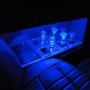 Kit bande LED orange 60LED/m étanche 5m 12V tuning auto