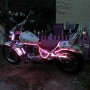Kit bande LED verte 60LED/m étanche 5m 12V tuning moto