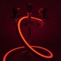 Néon LED flexible 2m rouge 12V slim étanche