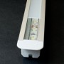 KIT profilé LED aluminium DEEP de 1m avec diffuseur givré