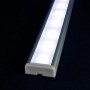 KIT profilé LED aluminium SURFACE L de 1m avec diffuseur givré