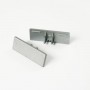 KIT profilé LED aluminium BACK de 1m avec diffuseur transparent