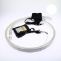 Néon LED flexible 5m blanc avec batterie 1800 mAh