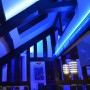 Néon LED flexible 2m bleu avec batterie 1800 mAh
