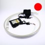Néon LED flexible 2m rouge avec batterie 1800 mAh