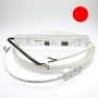 Néon LED flexible 3m rouge avec alimentation 220V étanche