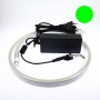 Néon LED flexible 2m vert avec alimentation 220V