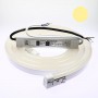 Kit néon LED bulbe blanc chaud 1m avec alimentation 220V étanche