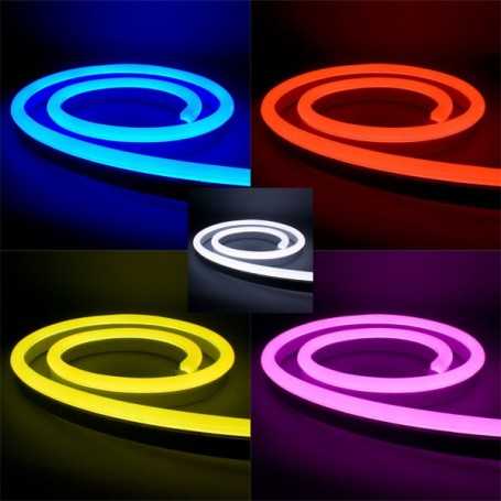Kit néon LED bulbe RGB 3m contrôleur RF 220V