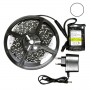 Kit bande LED blanche 60LED/m étanche 2m50 avec batterie 4200mAh