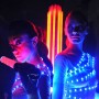 Kit bande LED bleue 60LED/m étanche 5m avec batterie 4200mAh