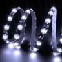 Kit bande LED blanche 60LED/m étanche 5m avec batterie 4200mAh